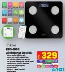 KİWİ KBS-1085 AKILLI BANYO BASKÜLÜ